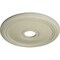Ekena Millwork Diane Ceiling Medallion (Fits Canopies up to 5 3/8"), 18"OD x 3 5/8"ID x 1 1/8"P, Clear Yellow CM18DICYF - alternate 2